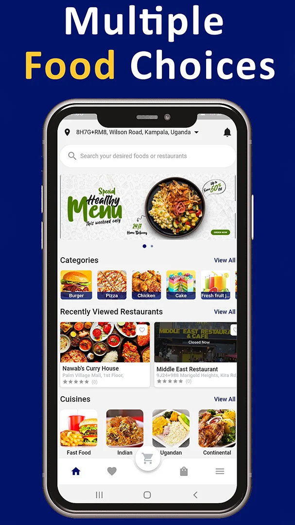 Eazzy Food Screen 1